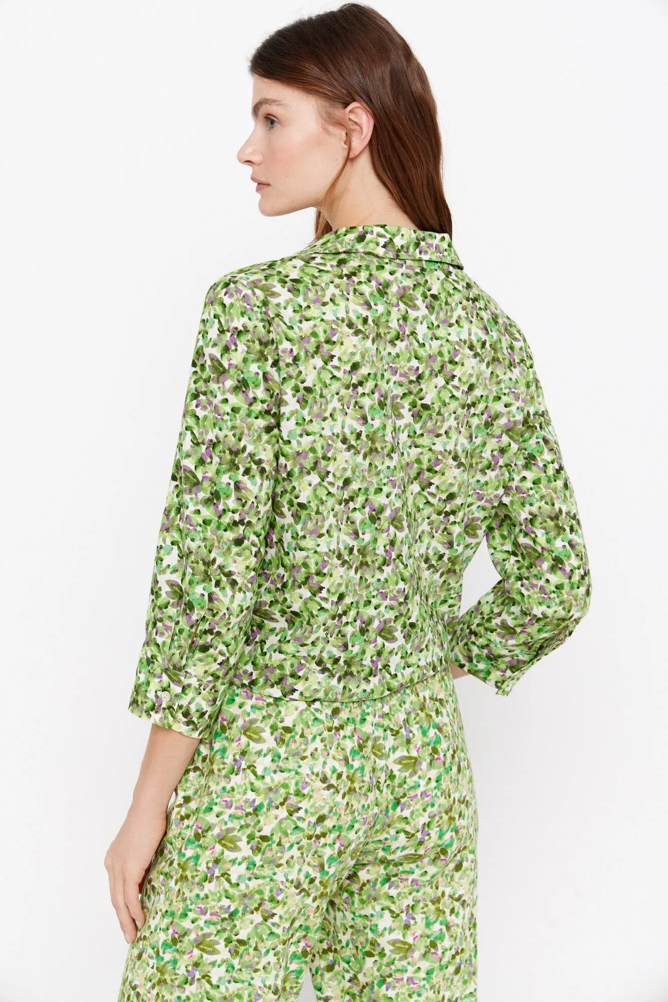 Camisa estampada nudo