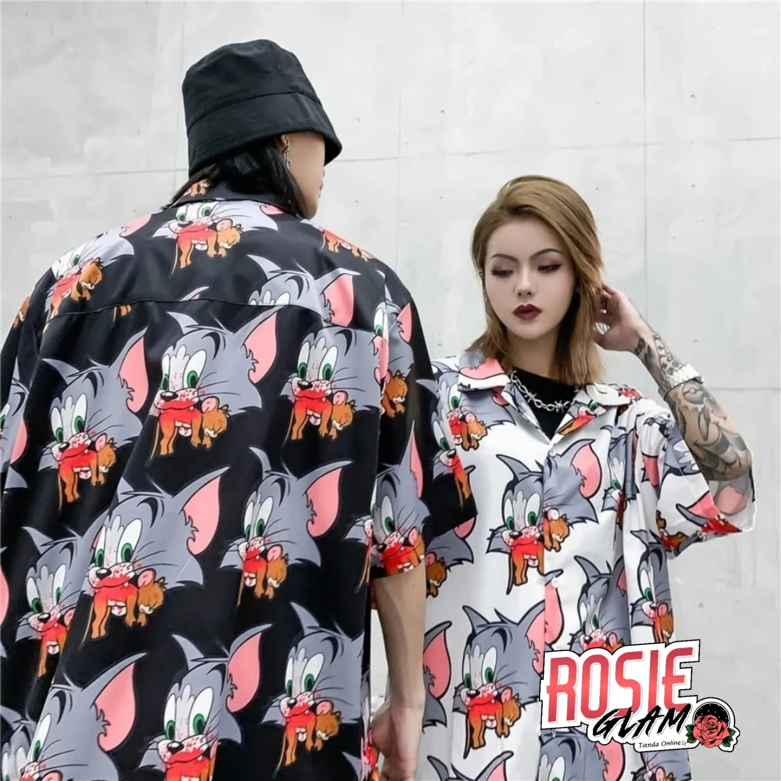 CAMISA TOM Y JERRY  ROSIEGLAM
