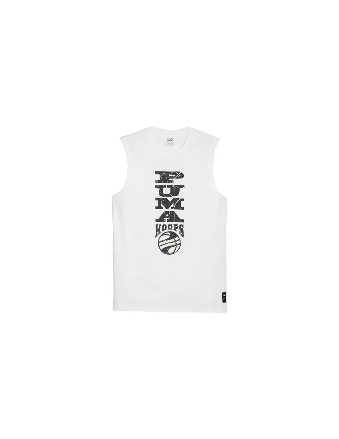 Camiseta de Baloncesto Puma The Hooper Blanco Hombre