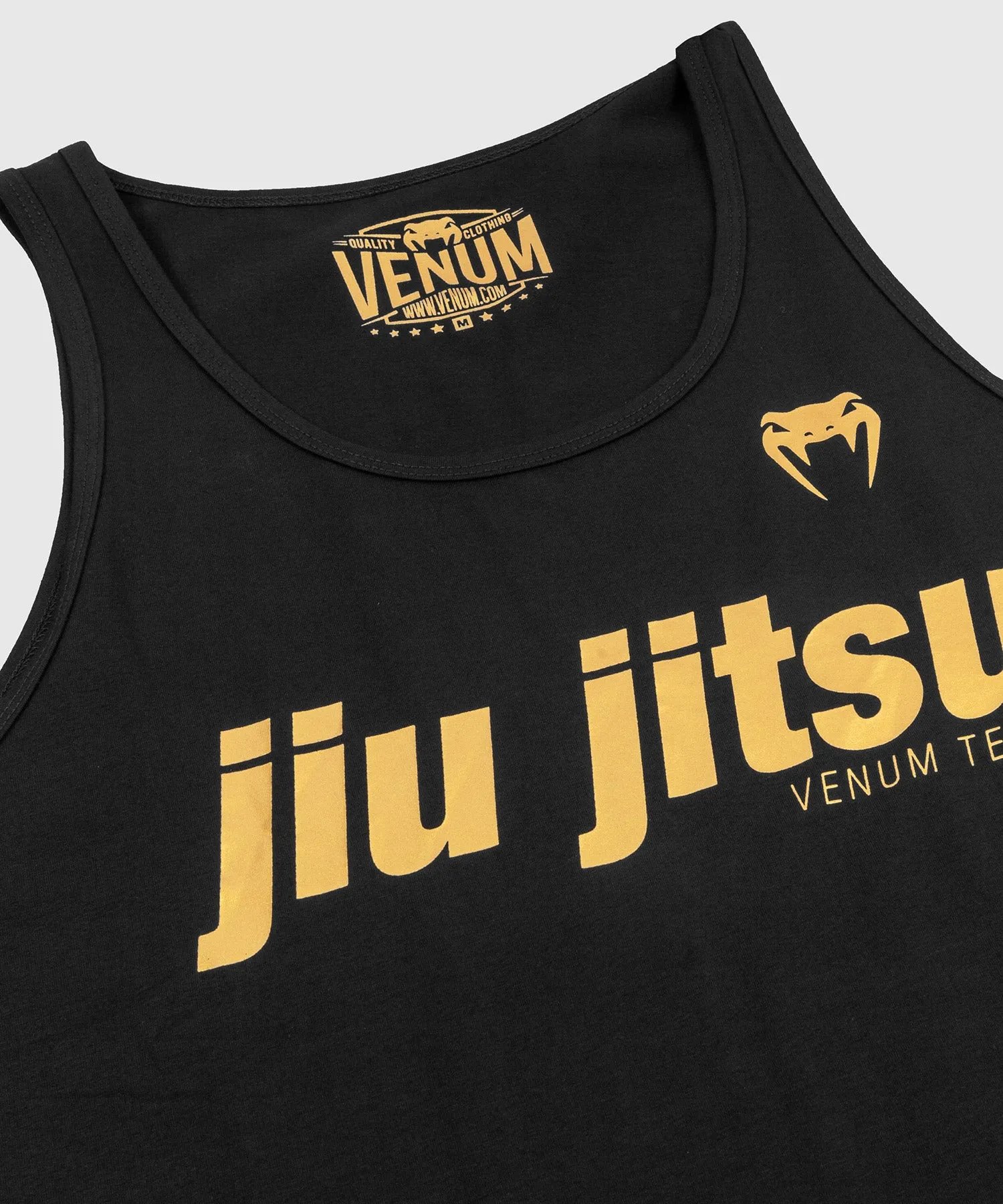CAMISETA DE TIRANTES JIUJITSU VT DE VENUM  NEGRO/ORO
