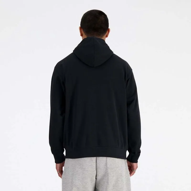 Camiseta Manga Corta Para Hombre Essentials Logo Hoodie New Balance