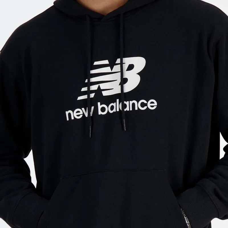 Camiseta Manga Corta Para Hombre Essentials Logo Hoodie New Balance