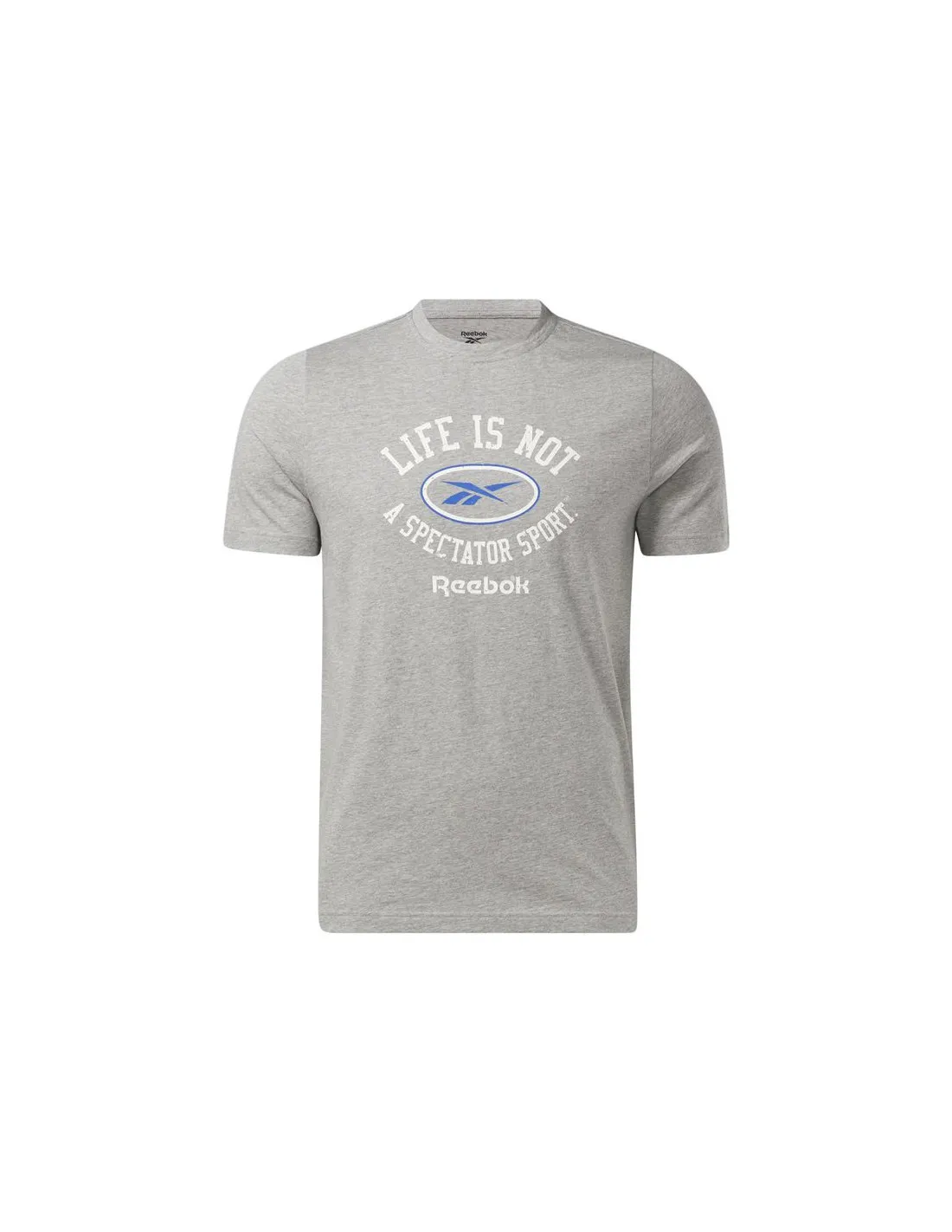 Camiseta Reebok GS Not Spectator Sport SS Hombre Gris