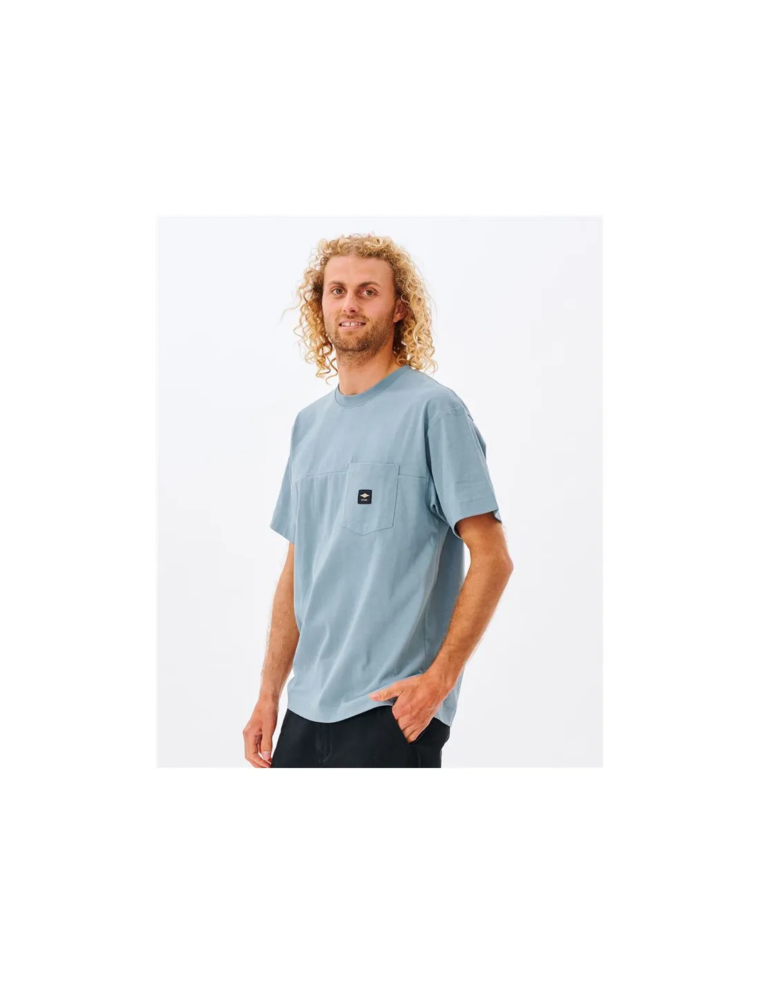 Camiseta Rip Curl Pocket Quality Surf Products azul Hombre