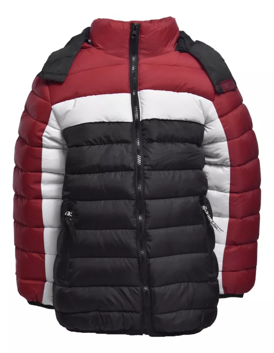 Campera Abrigo Niño Inflable Liviana Impermeable Chen F19