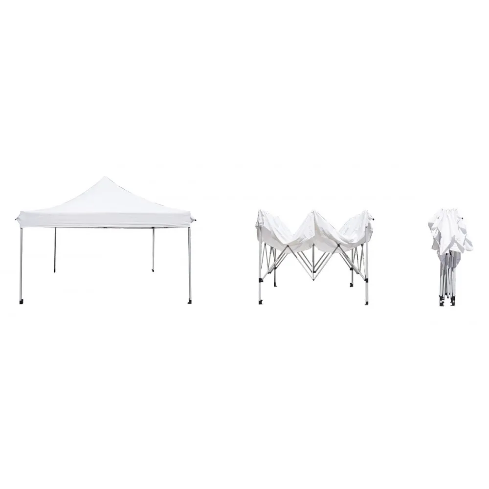 CARPA PLEGABLE HOSA ACERO 3X3  BLANCA