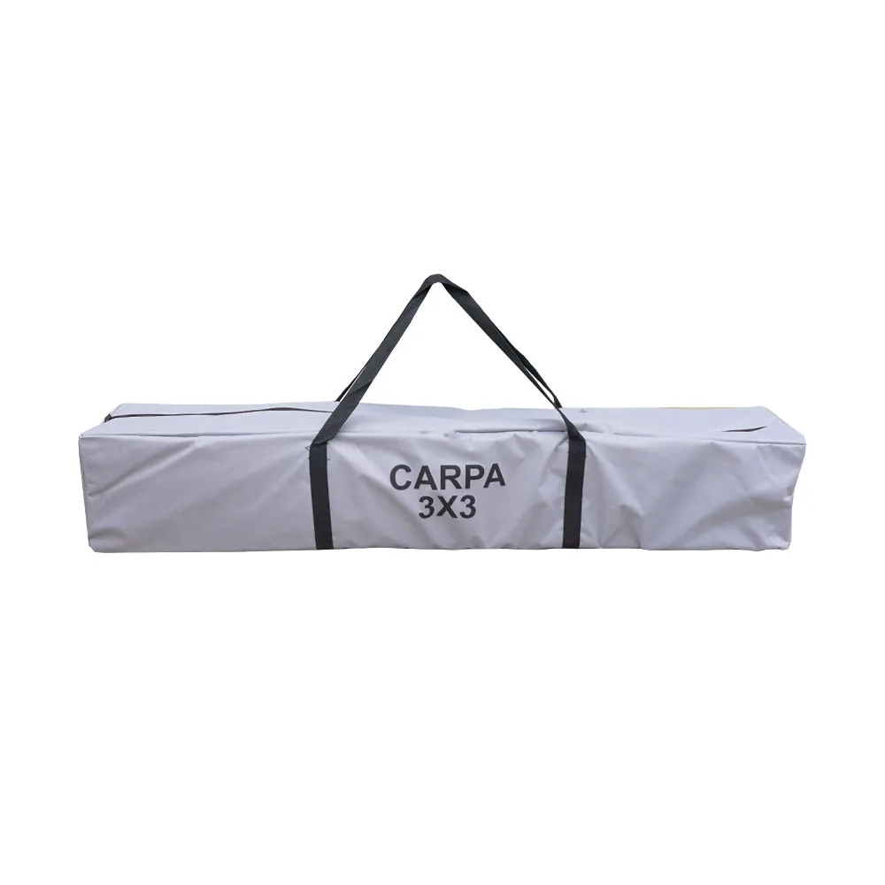 CARPA PLEGABLE HOSA ACERO 3X3  BLANCA