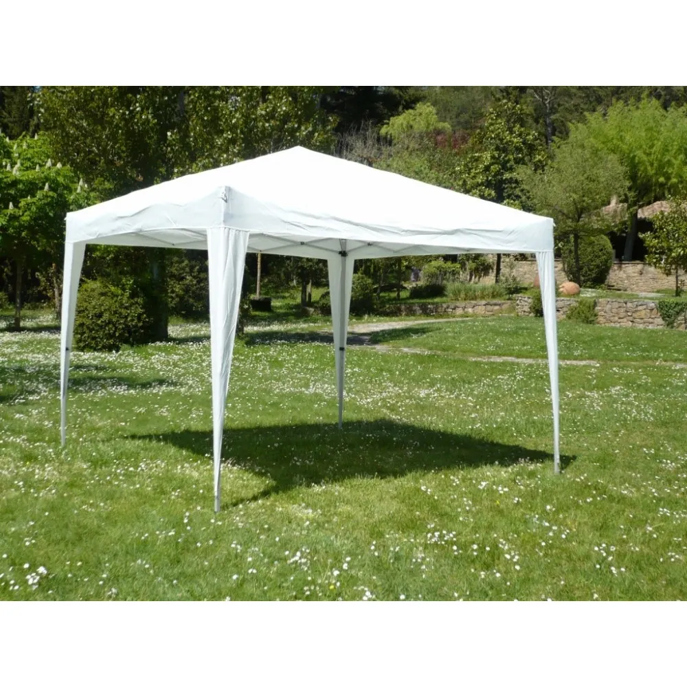CARPA PLEGABLE HOSA ACERO 3X3  BLANCA