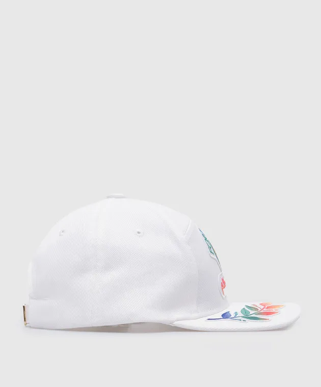 Casablanca For The Peace white cap with embroidery