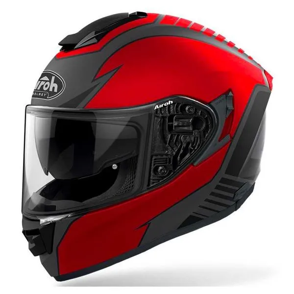 Casco Airoh ST 501 Type Red Matt 