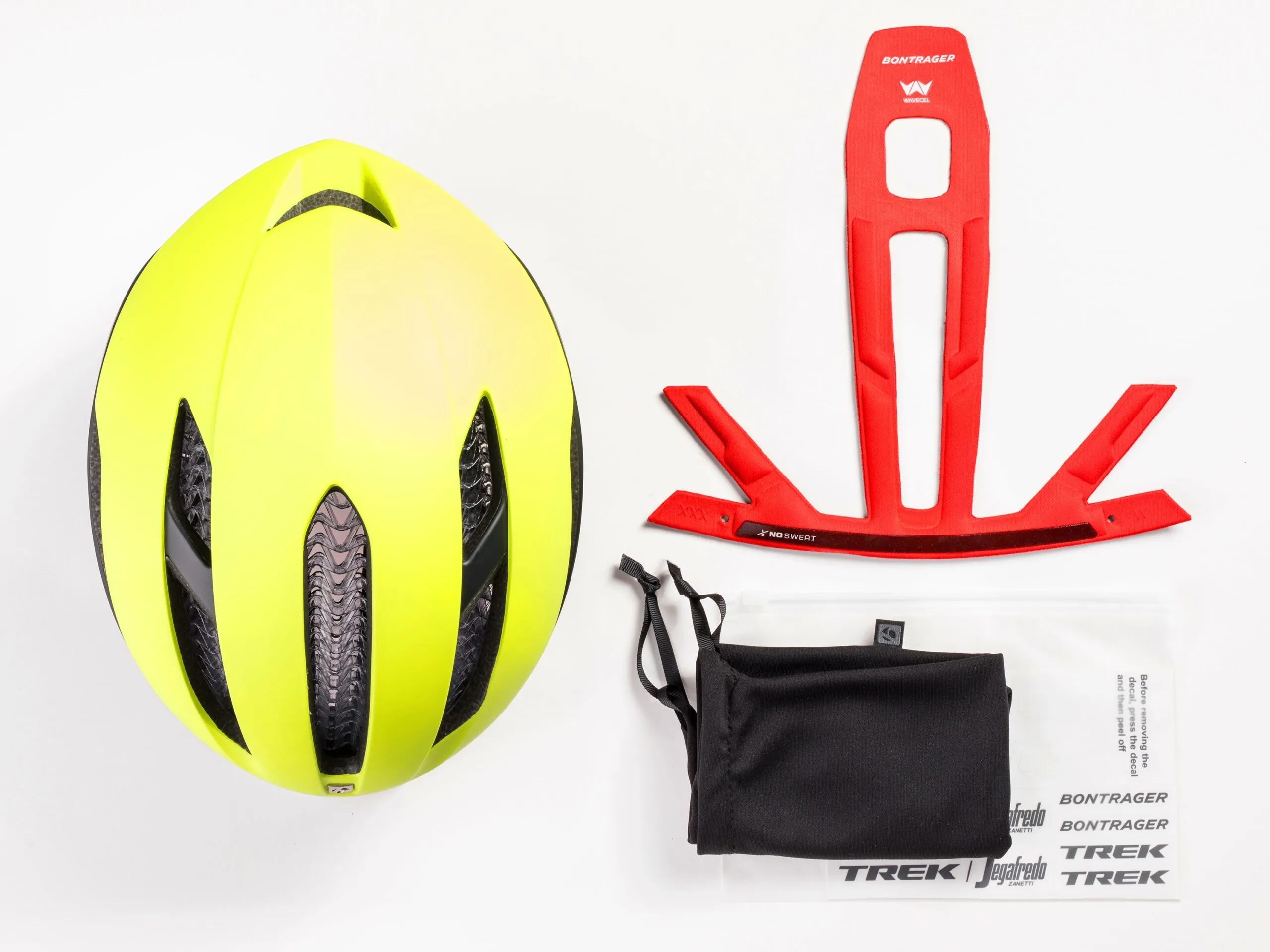 Casco Bontrager XXX WaveCel M Radioactive Yellow C