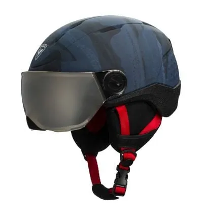 Casco con visera para niños Rossignol Visera Whoopee Impact (DK/BL)