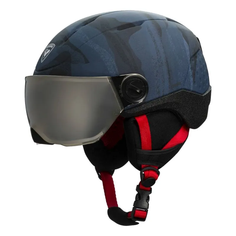 Casco con visera para niños Rossignol Visera Whoopee Impact (DK/BL)