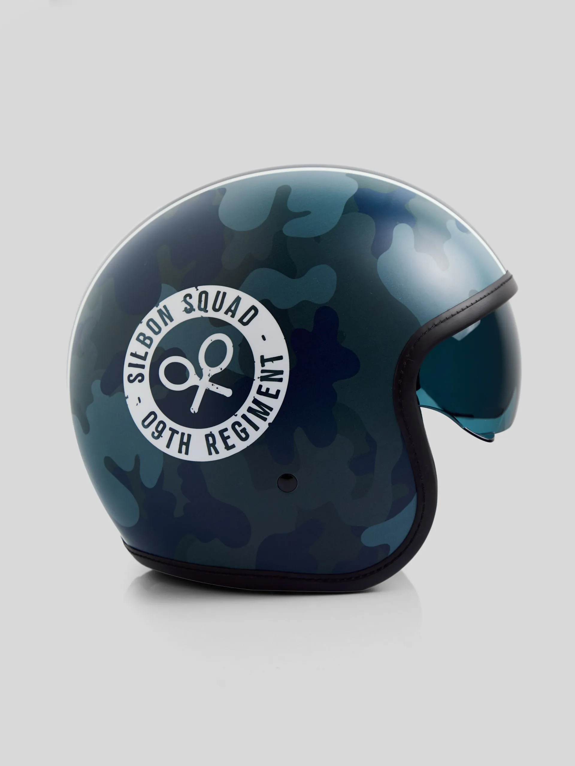 Casco moto silbon militar NZIxSilbon