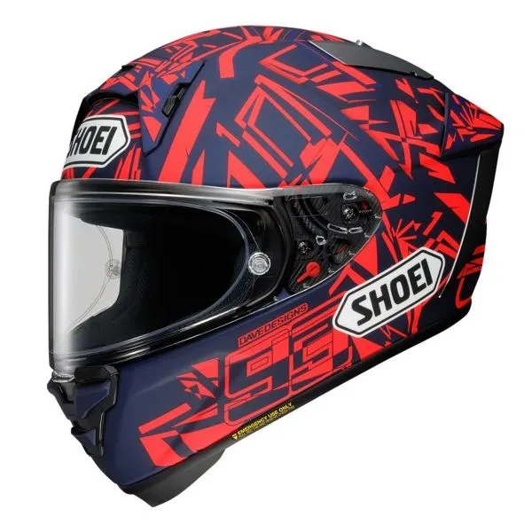 CASCO SHOEI XSPR PRO MARQUEZ DAZZLE TC10 