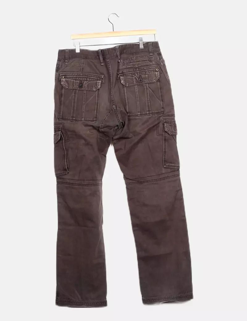 Celio Jeans cargo caqui