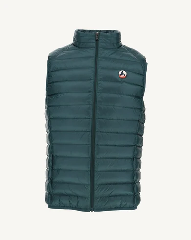 CHALECO SIN MANGAS JOTT DE PLUMAS PATO HOMBRE TOM BASIC PF22MDOW04 249 DARK GREEN JUSTOVERTHETOP VERDE