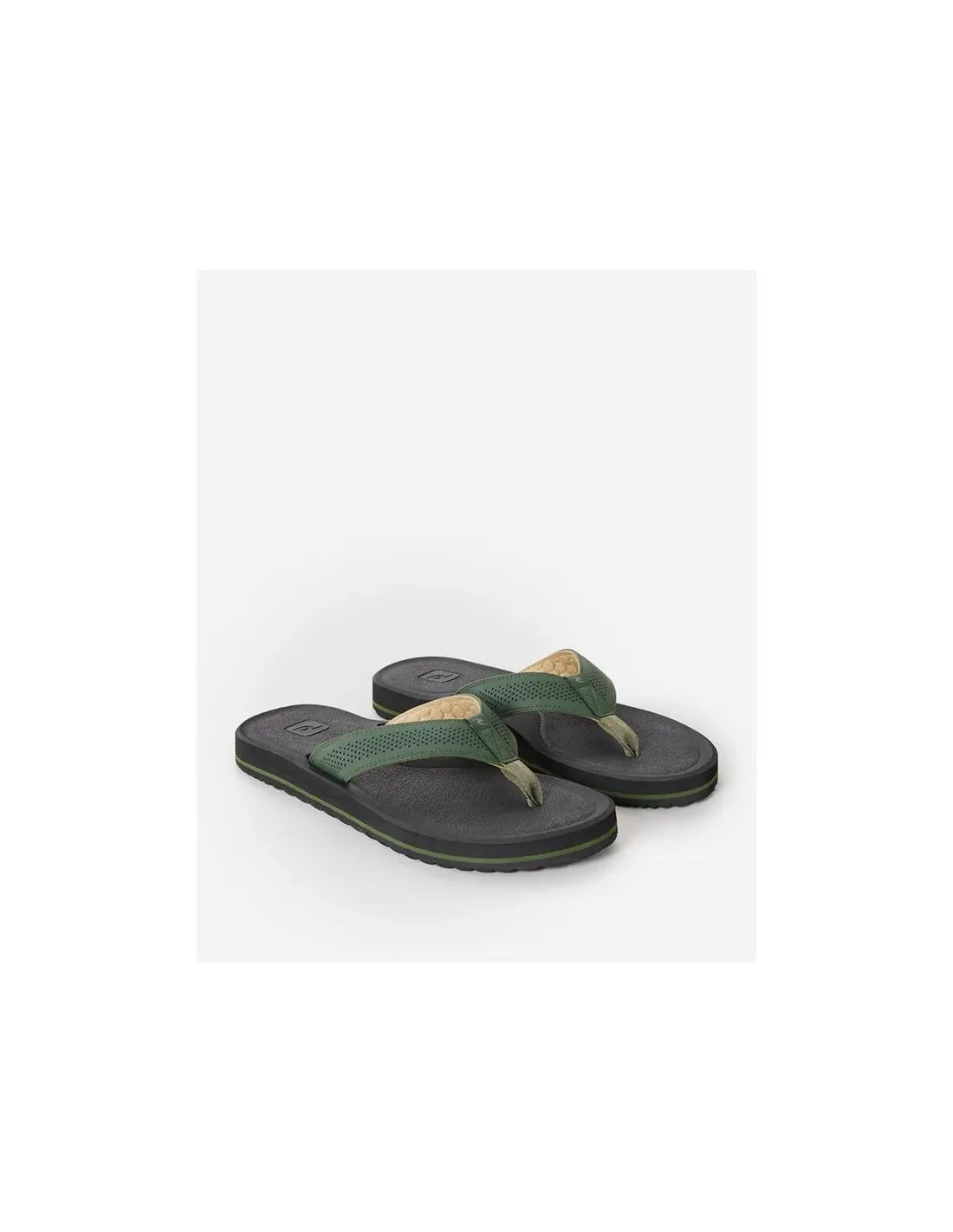 Chanclas de Playa Y Piscina Rip Curl Chiba Verde/Negro Hombre