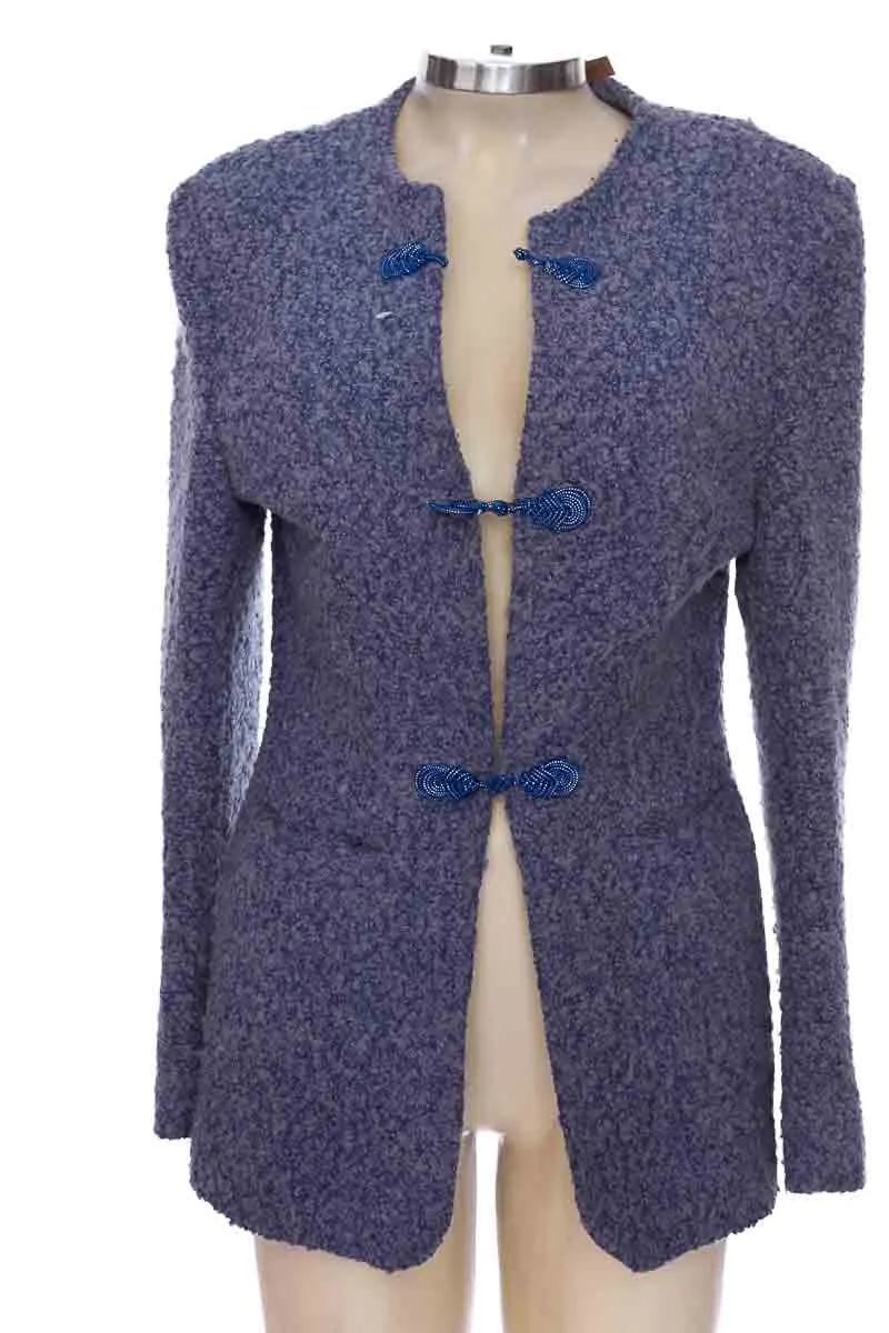 CHAQUETA / ABRIGO COLOR AZUL  JHON MEDY GARCIA
