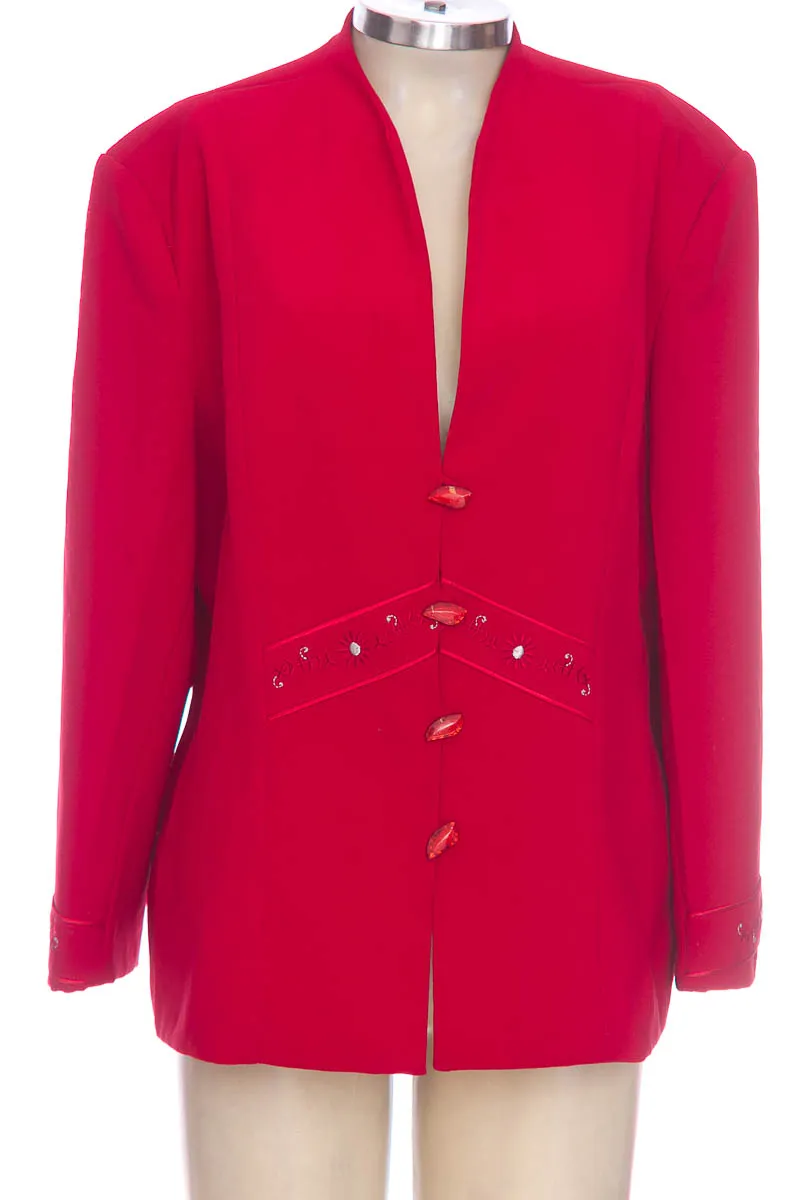 CHAQUETA / ABRIGO COLOR ROJO  H &AMP; R