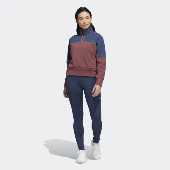 Chaqueta Adidas 1/4 Fleece Zip Mujer