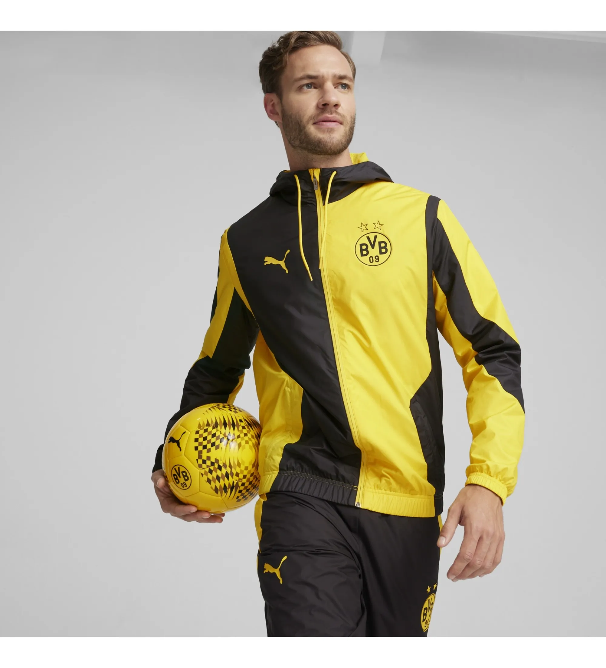 Chaqueta Borussia Dortmund amarillo