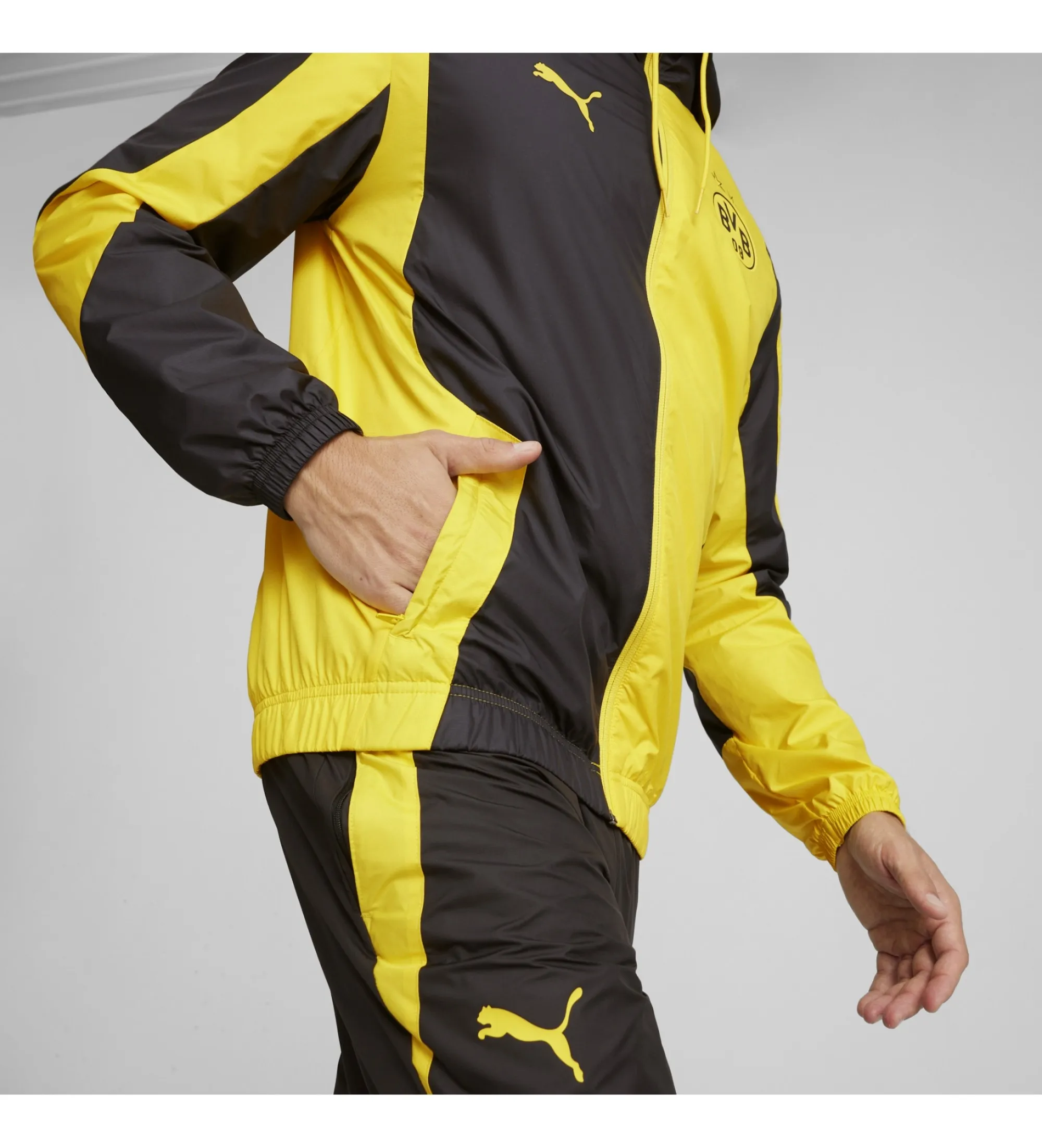 Chaqueta Borussia Dortmund amarillo