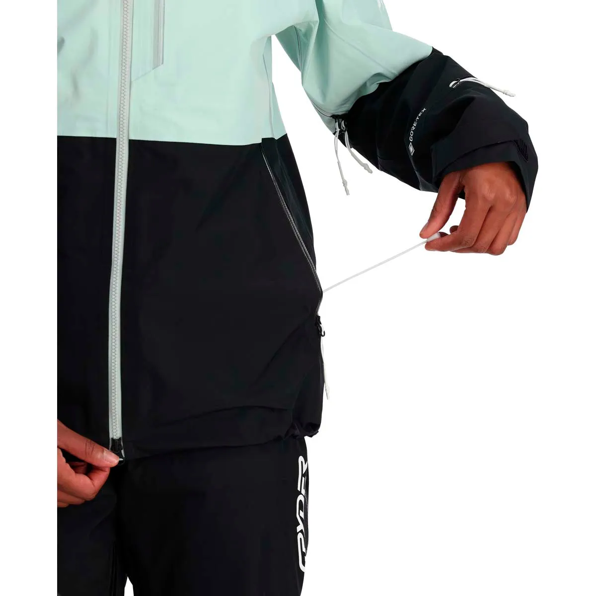 Chaqueta Mujer W Solitaire Gtx Shell Jacket Spyder Verde