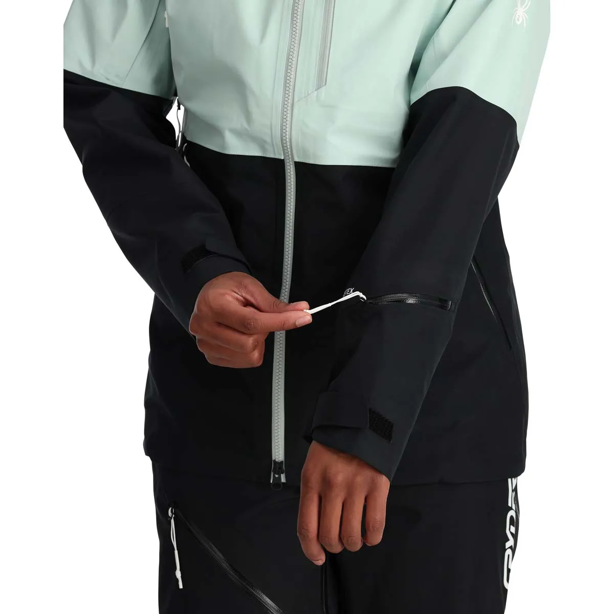 Chaqueta Mujer W Solitaire Gtx Shell Jacket Spyder Verde