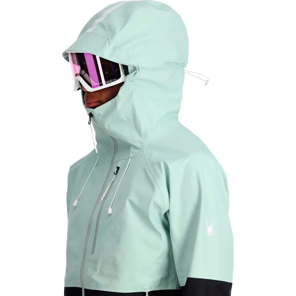 Chaqueta Mujer W Solitaire Gtx Shell Jacket Spyder Verde
