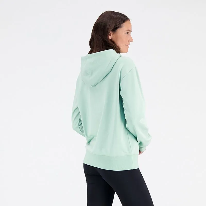 Chaqueta Padded Para Mujer Essentials Logo Hoodie New Balance 57542