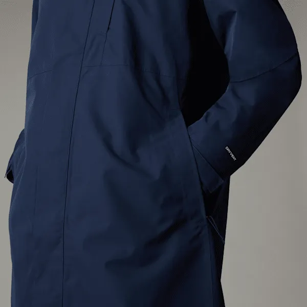Chaqueta shell larga Nukabira para hombre