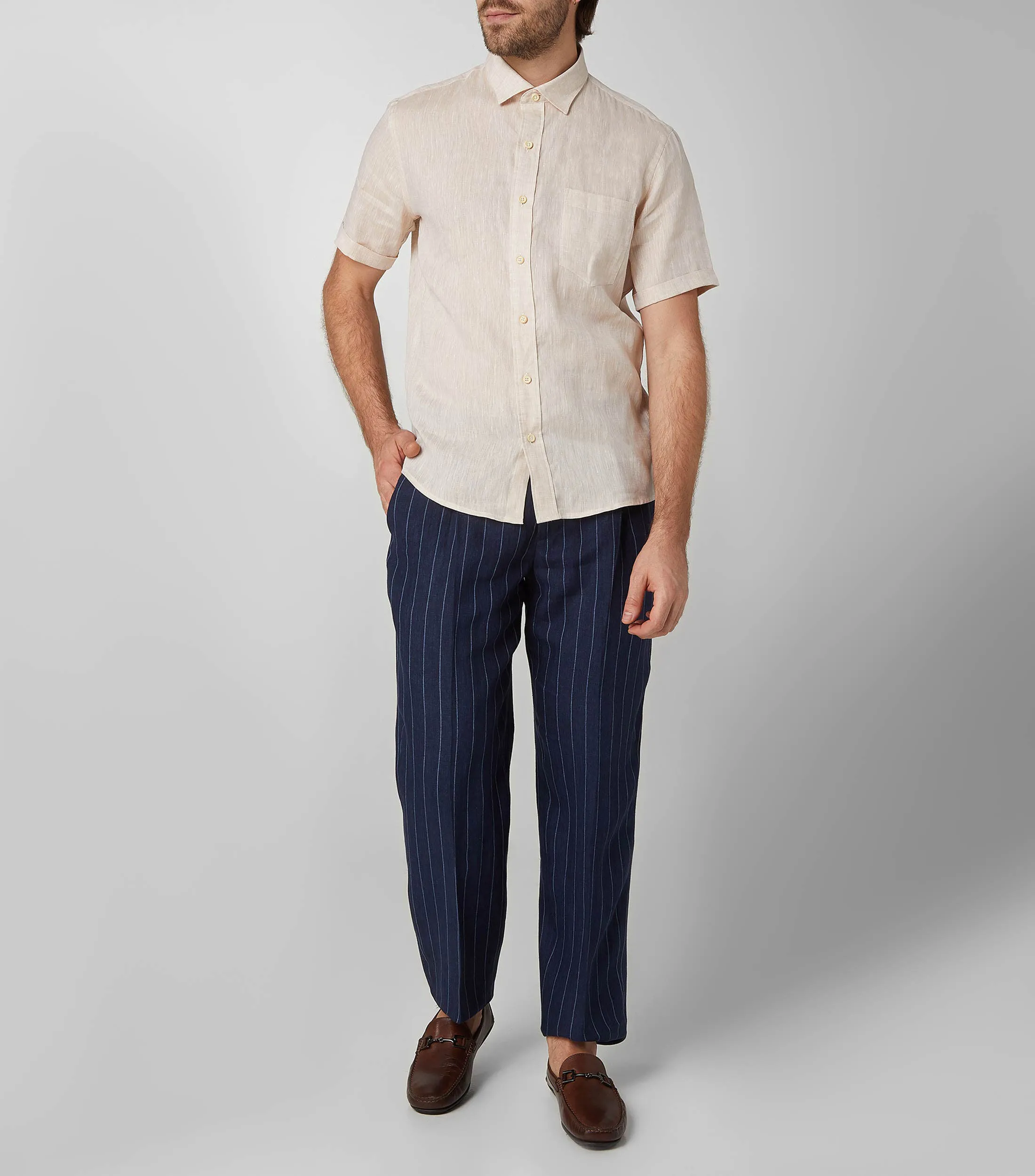 Chester & Peck Camisa de manga corta Hombre