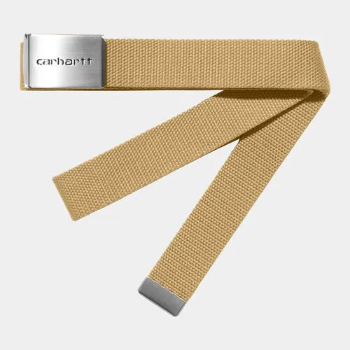 Cinturón Amarillo Carhartt Clip Belt Chrome Bourbon