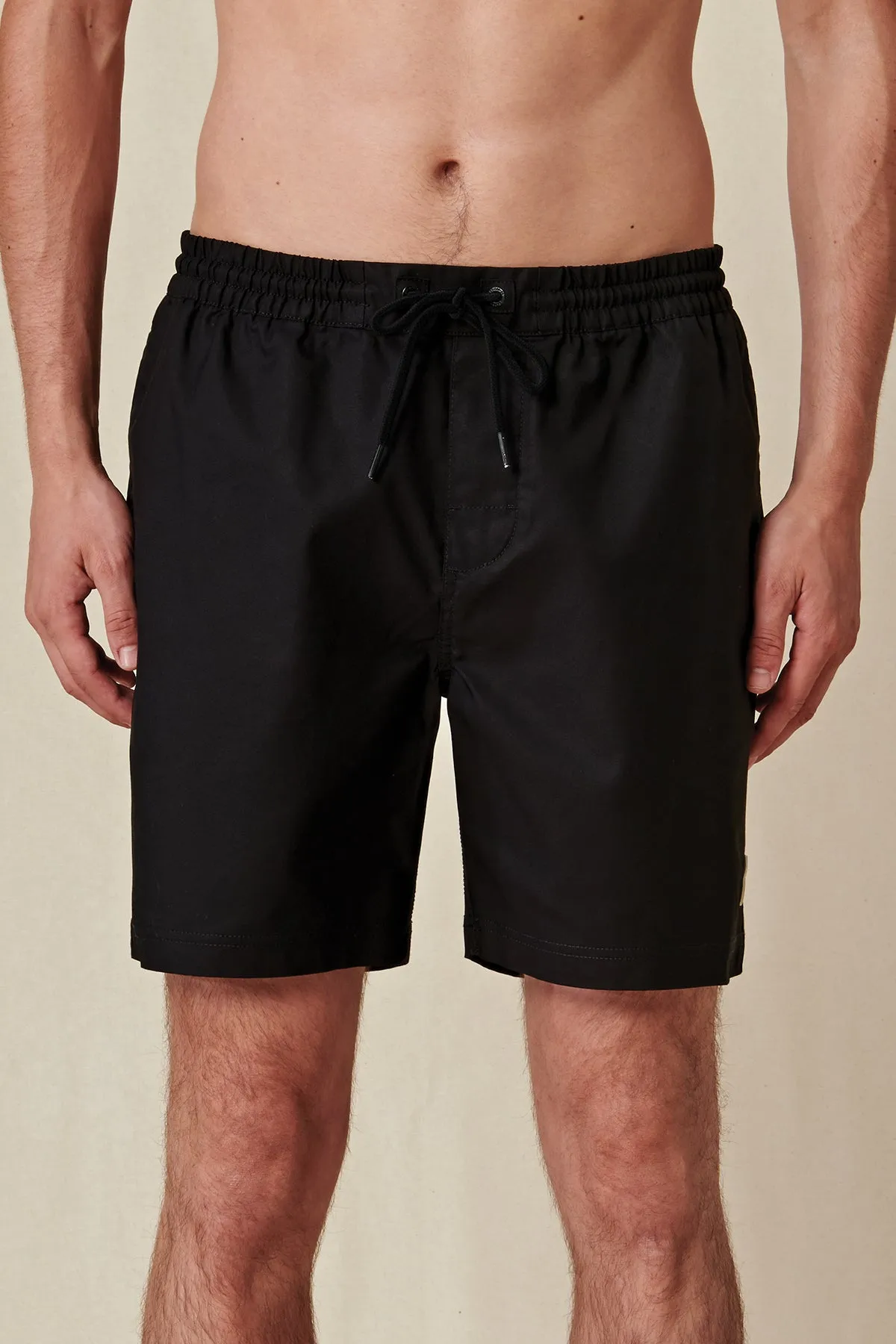 CLEAN SWELL POOLSHORT  BLACK