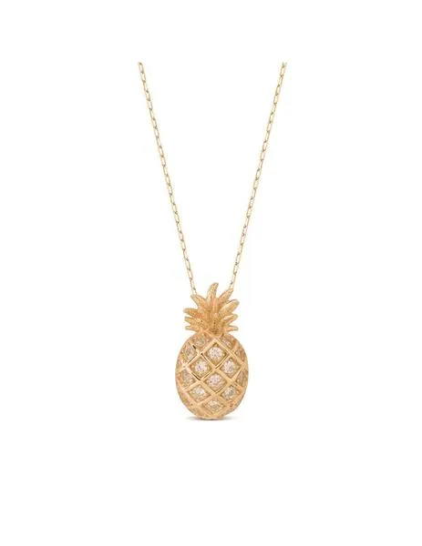 colgante luxenter pineapple oro