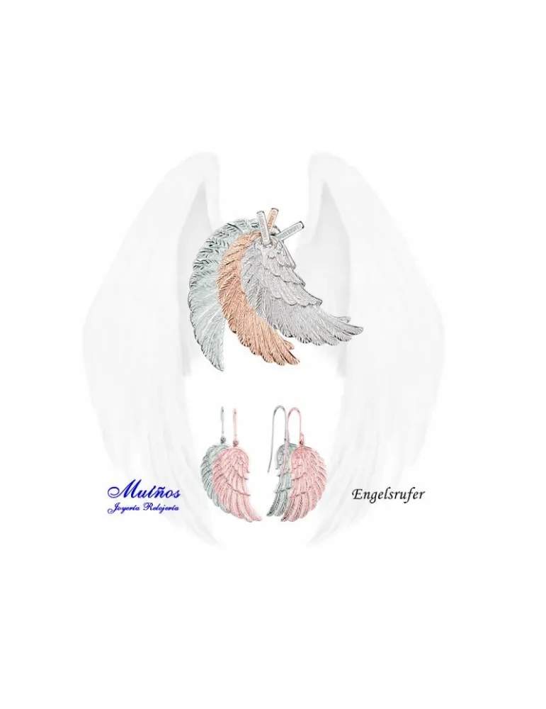 Colgantes alas de ángel plata ENGELSRUFER (varios tamaños)