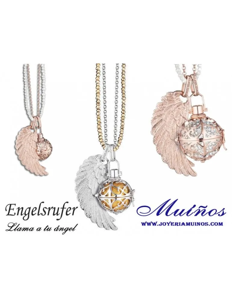 Colgantes alas de ángel plata ENGELSRUFER (varios tamaños)