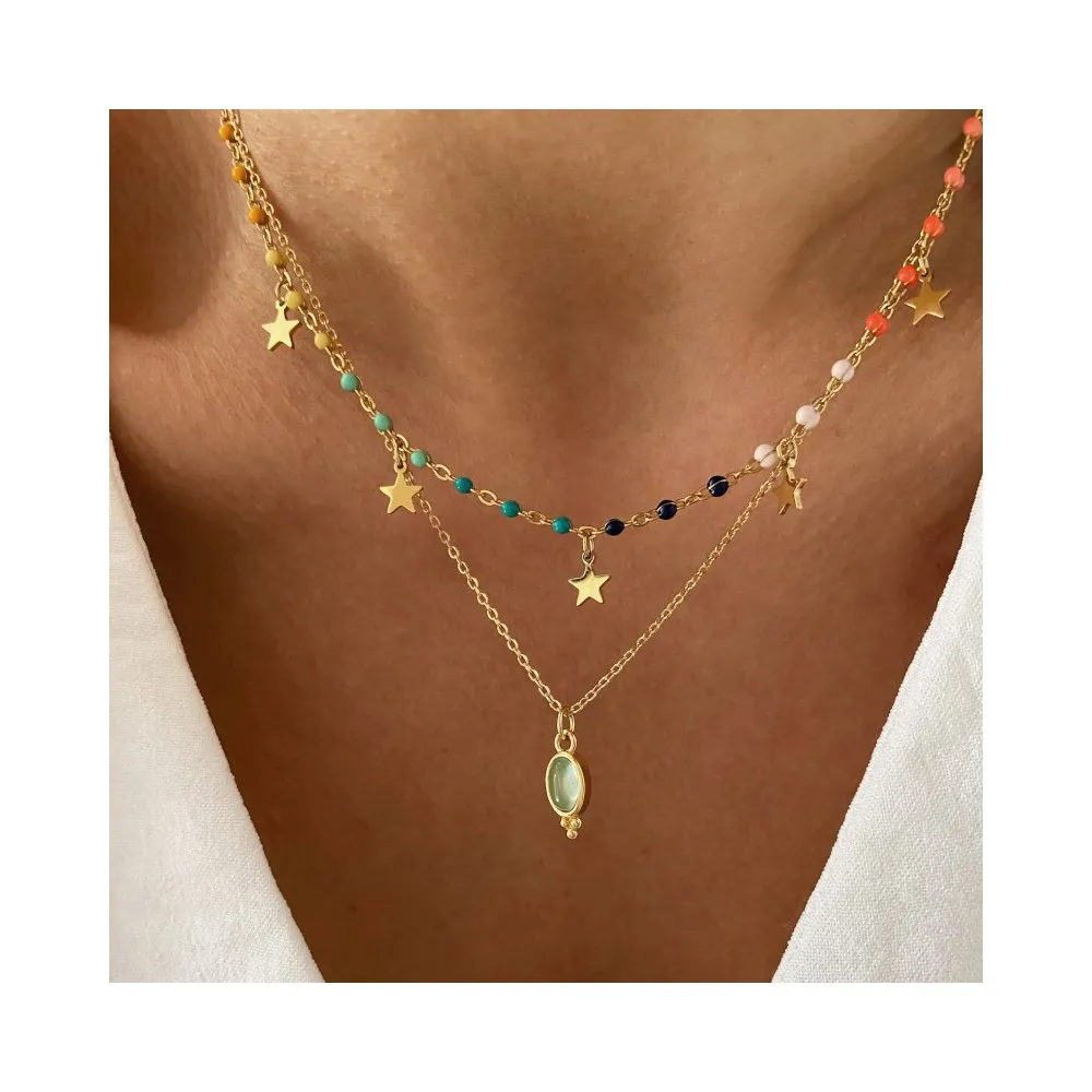 Collar Galaxy Estrella Oro