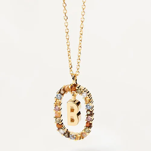 Collar Letra B Say My Name
