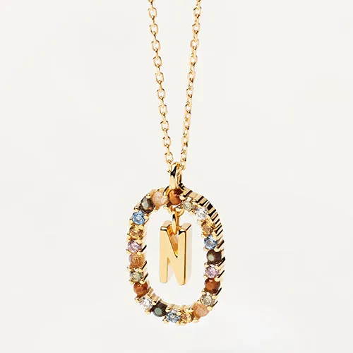 Collar Letra N Say My Name