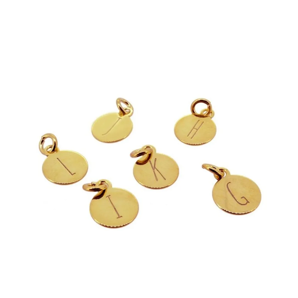 Collar Link Chapitas Oro