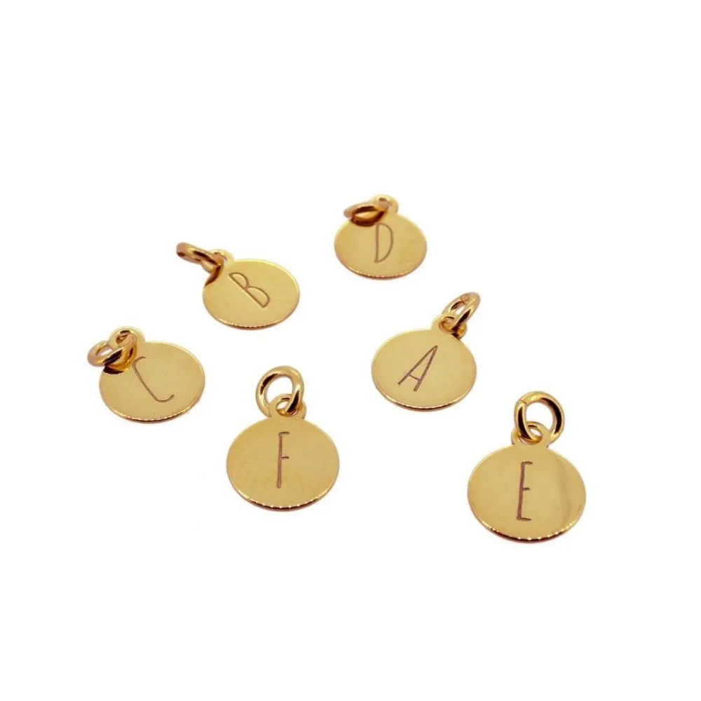 Collar Link Chapitas Oro