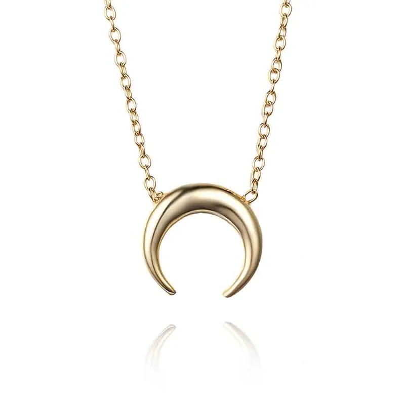 Collar Plata Cuerno