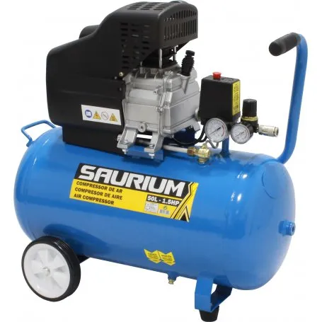 Compresor de Aire 50 Litros Saurium