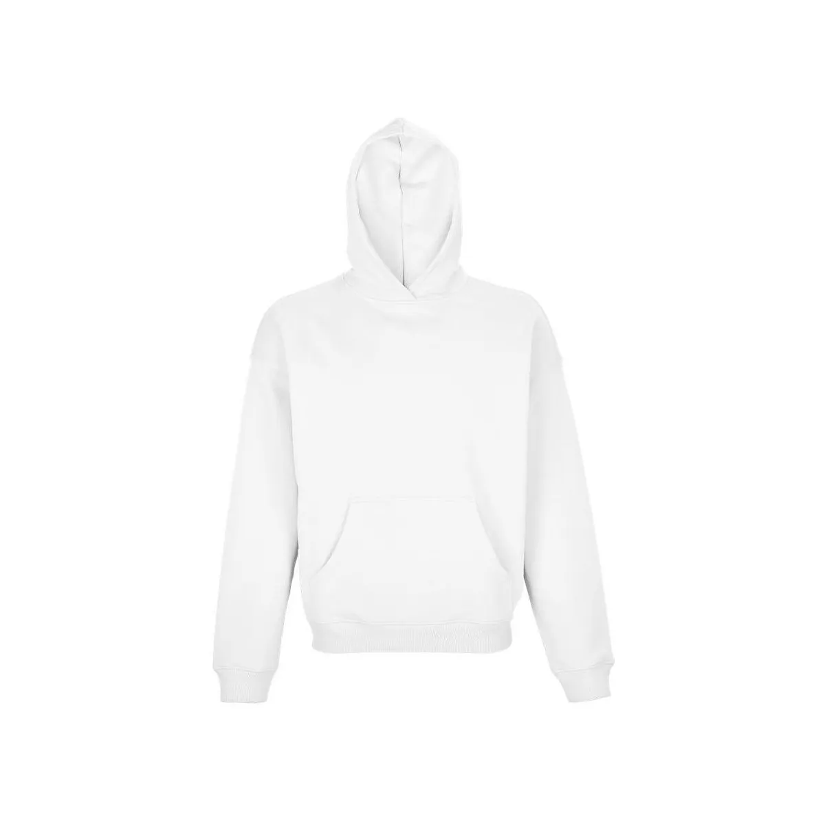 CONNOR  SUDADERA CON CAPUCHA UNISEX BLANCA