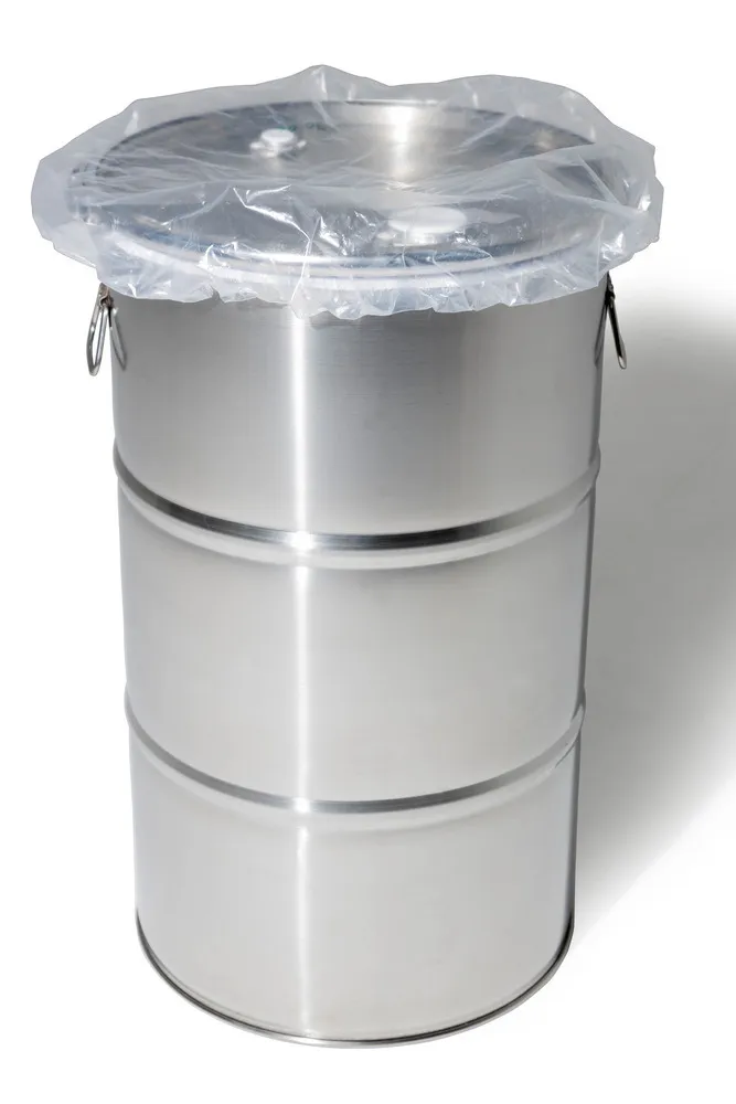 Cubierta para bidones de 200 litros, transparente