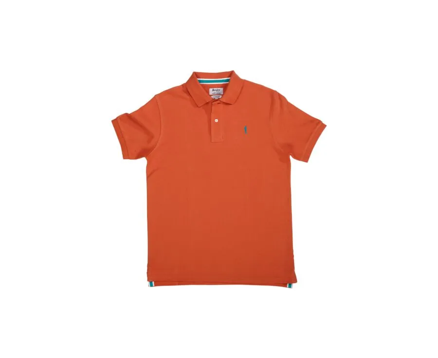 DARK ORANGE MEN'S POLO SHIRT  ANDY II