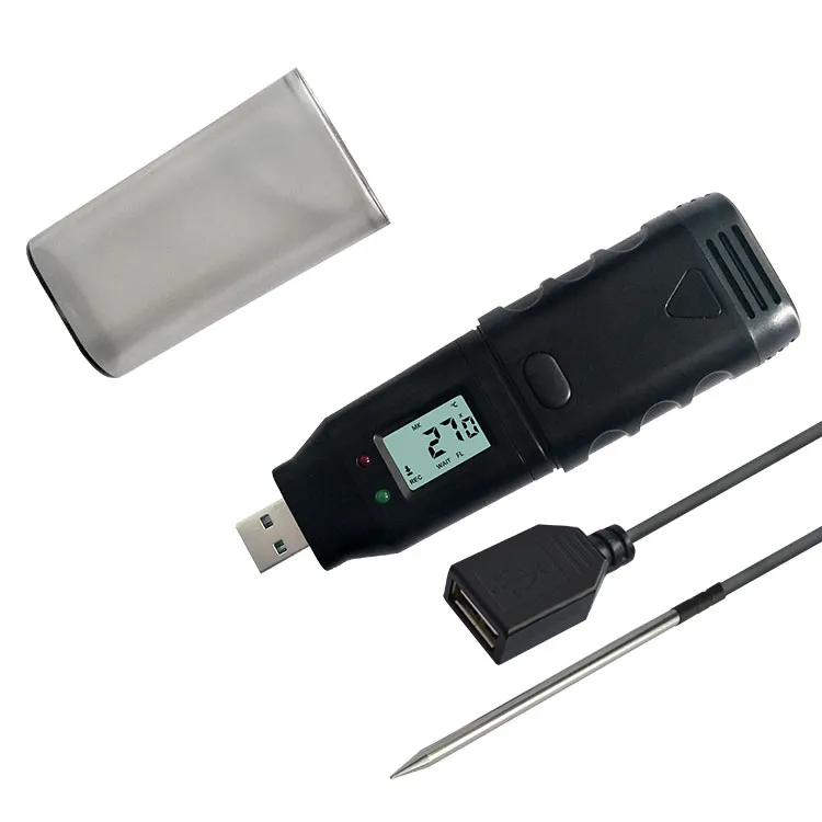 DATALOGGER DE TEMPERATURA USB CON SONDA EXTERNA, DATALOGGER PDF, SSNP10ED