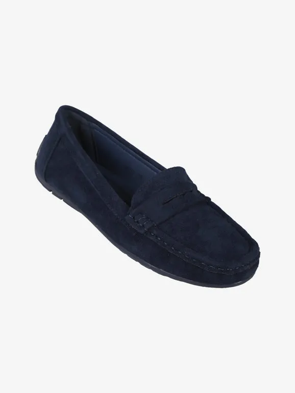 Diamantique Mocasines de mujer en tejido serraje.